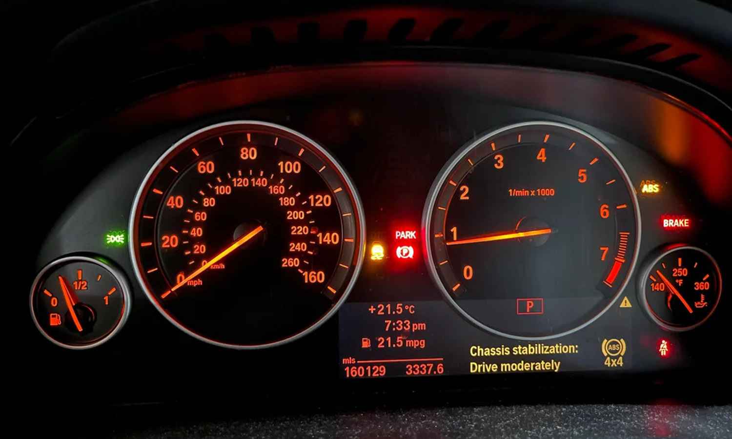 Audi chassis stabilization system diagnosis using existing workshop media