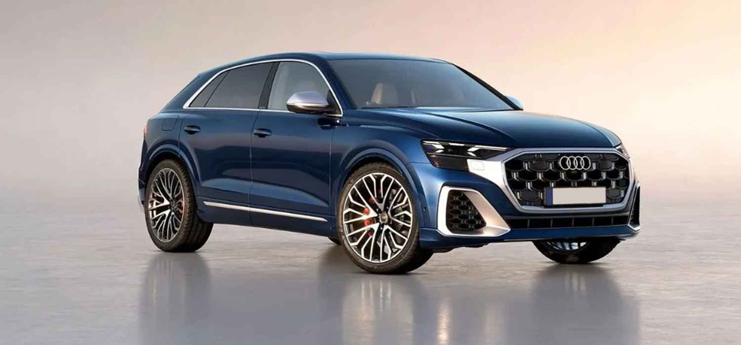 Audi headlamp and daytime running light area