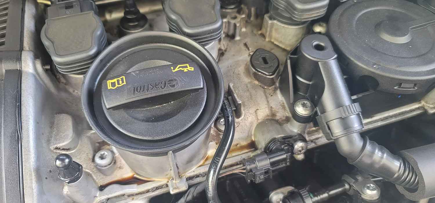 Gasket Oil Leak Audi