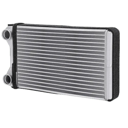 Audi heater core component illustration