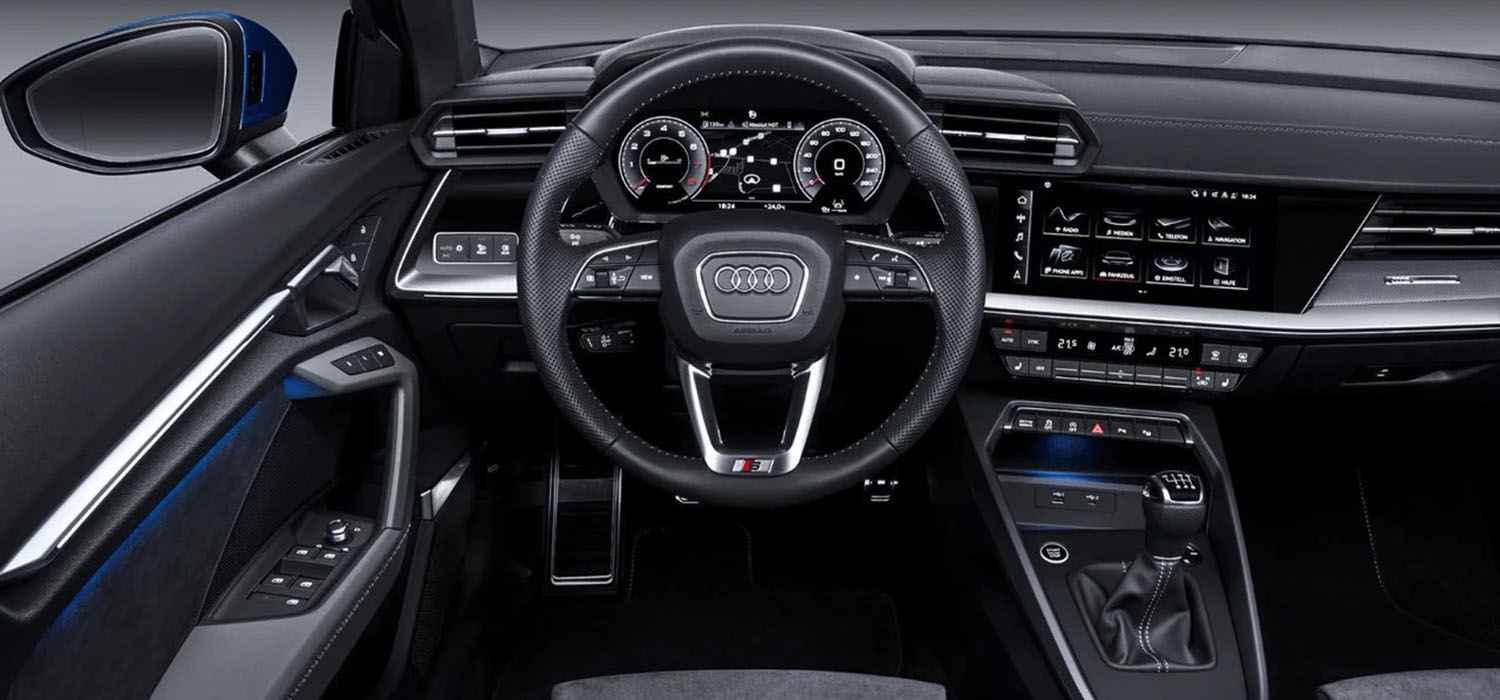 Audi cabin prepared for interior trim fit and finish review