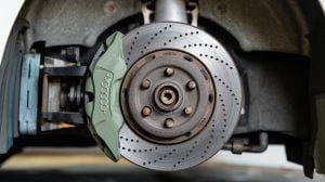 Audi brake pads replacement rotor and sensor inspection