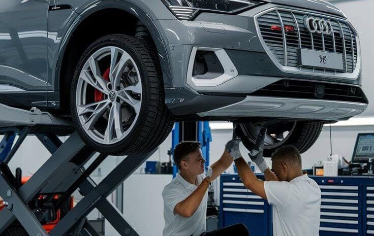 Audi air suspension sagging and compressor diagnosis