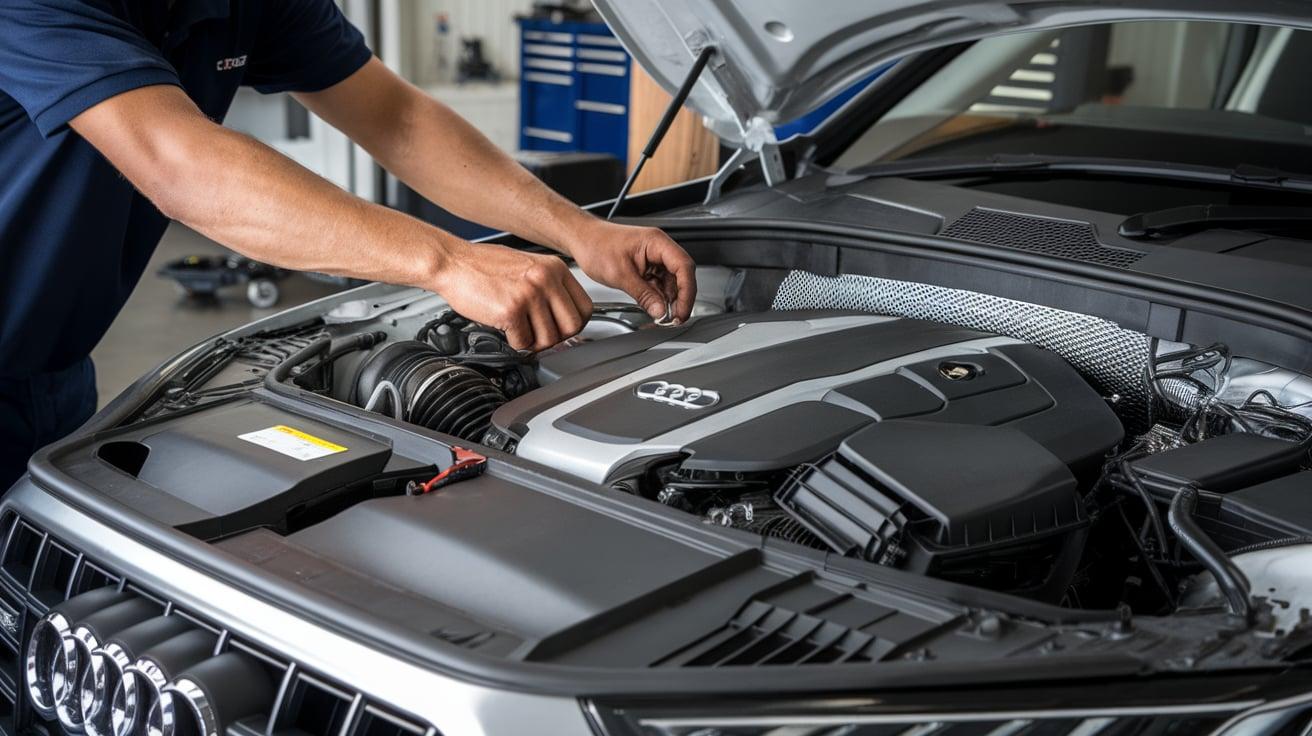 Audi engine repair