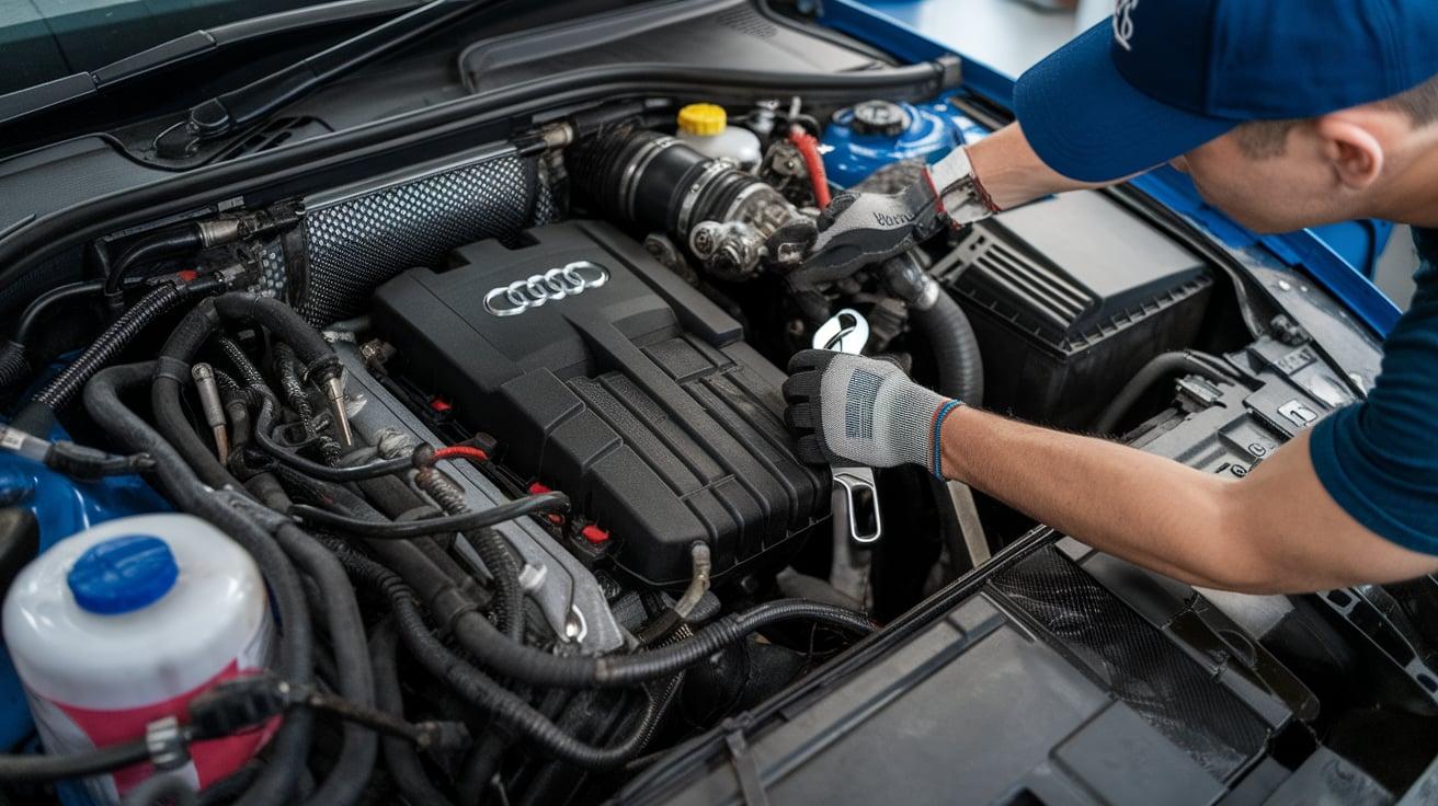 Audi oil specification and viscosity check