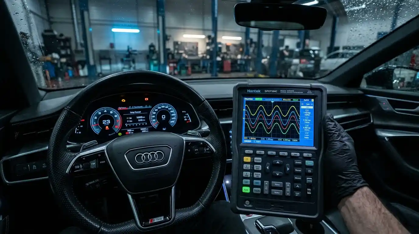 Audi alternator diode ripple diagnosis
