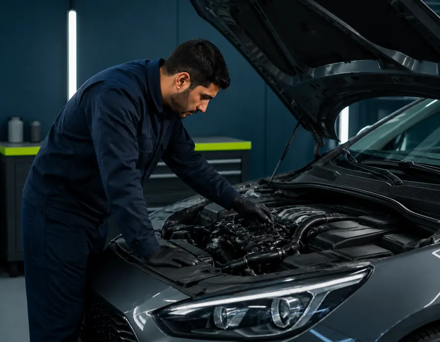 Audi A1 symptom-routing inspection before repair approval