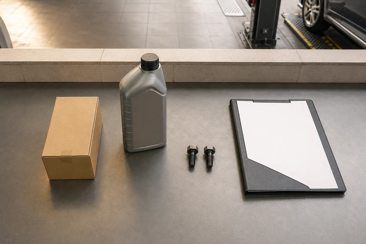 Audi repair estimate categories for parts fluids and inspection