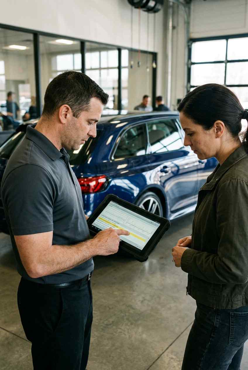 Audi RS4 handover decision review and digital service audit
