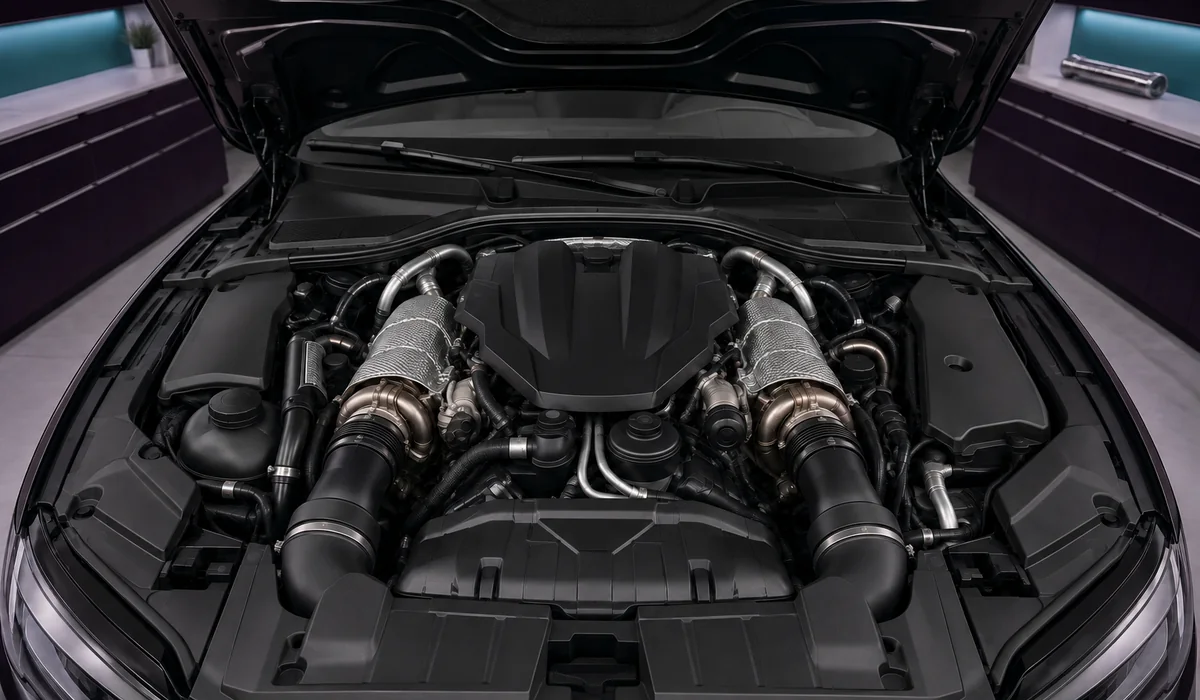 Audi RS7 V8 heat and power-loss inspection