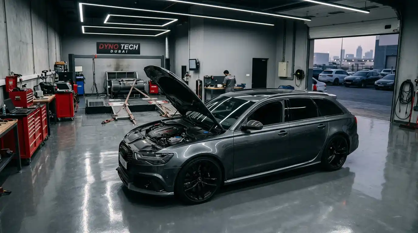 Audi S and RS performance repair hub in Dubai
