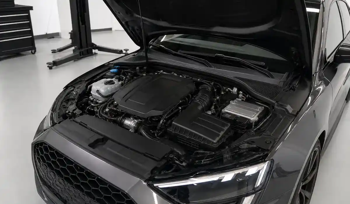 Audi S7 engine and vehicle configuration inspection