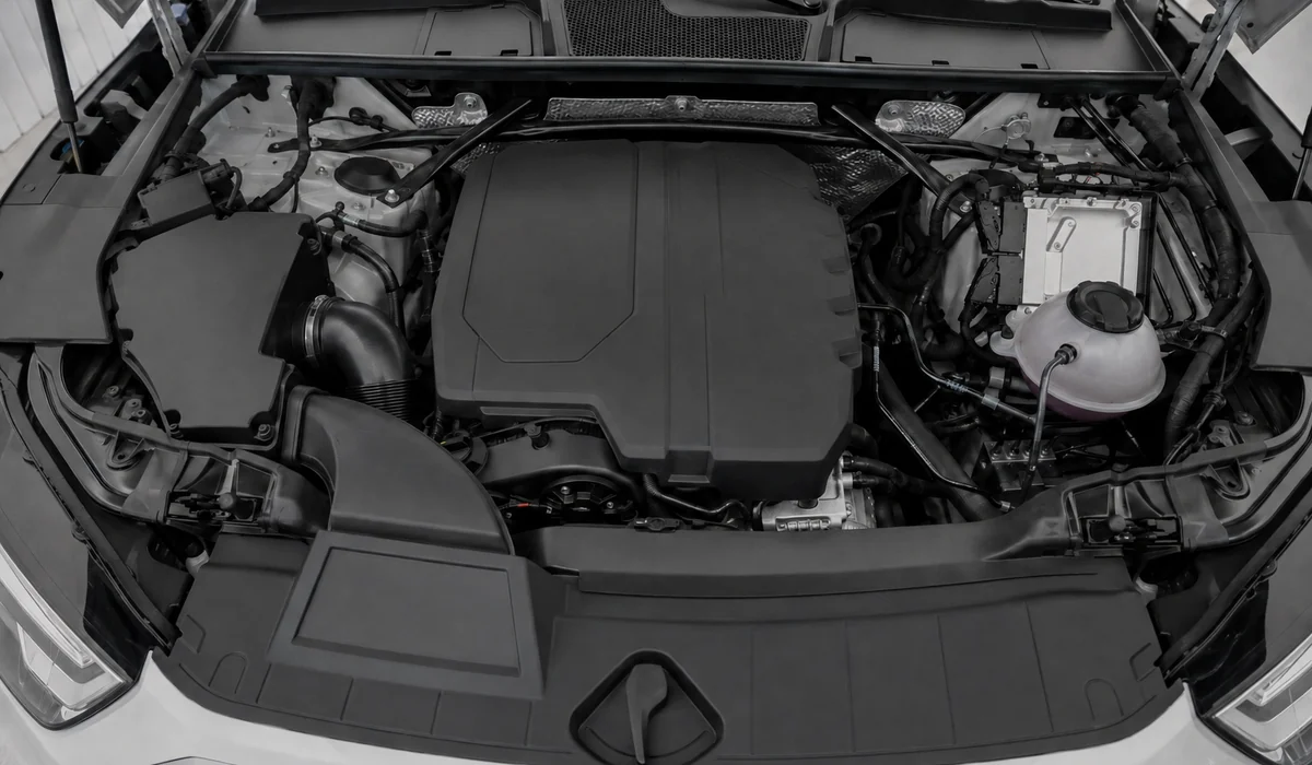 Audi SQ5 installed engine and vehicle configuration inspection