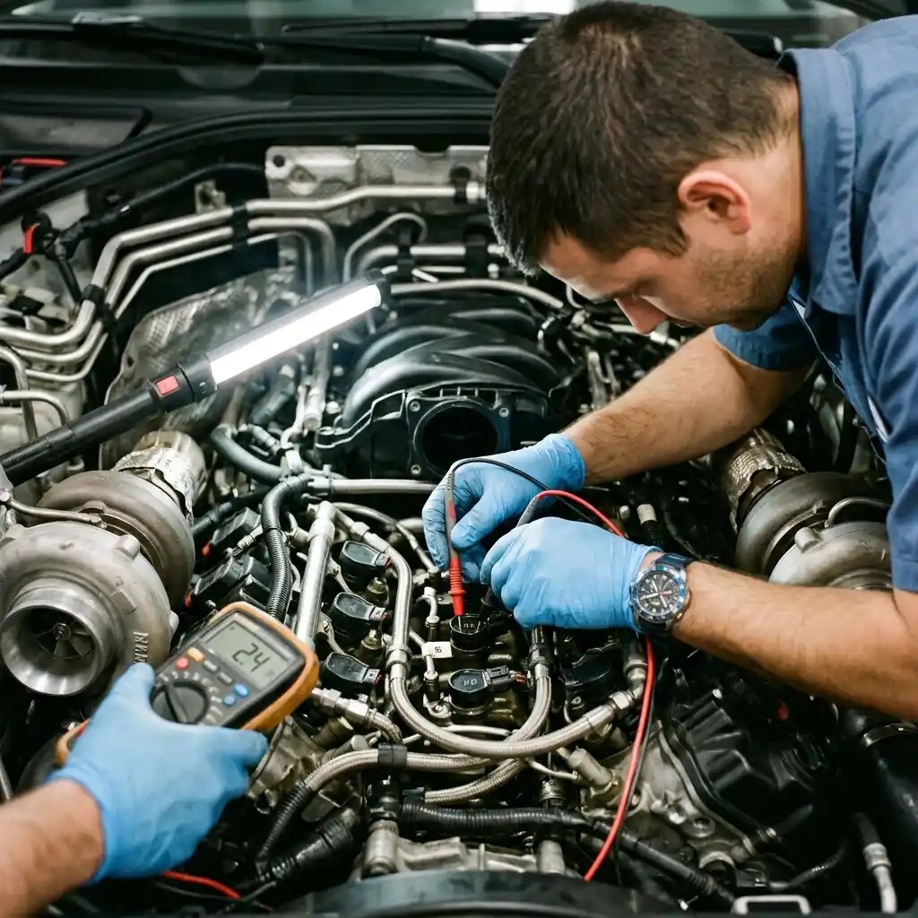 Audi S and RS engine evidence and fuel-system inspection