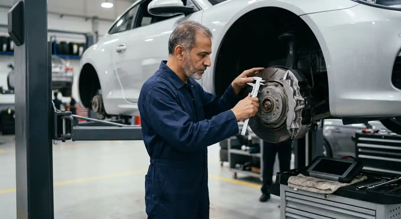 Physical measurement used for Audi TTS proof-level repair approval