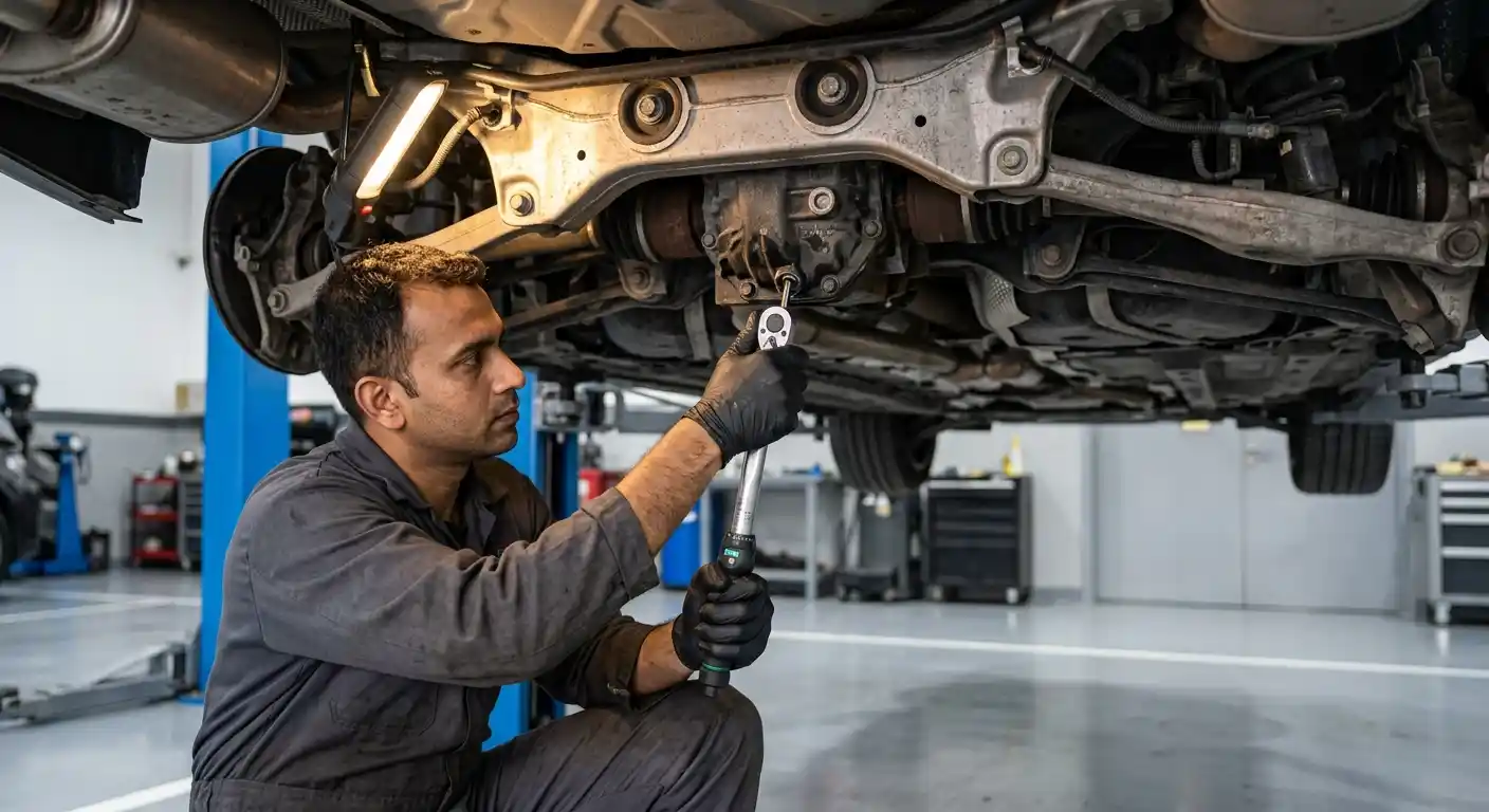 Audi TTS quattro Haldex drivetrain service inspection