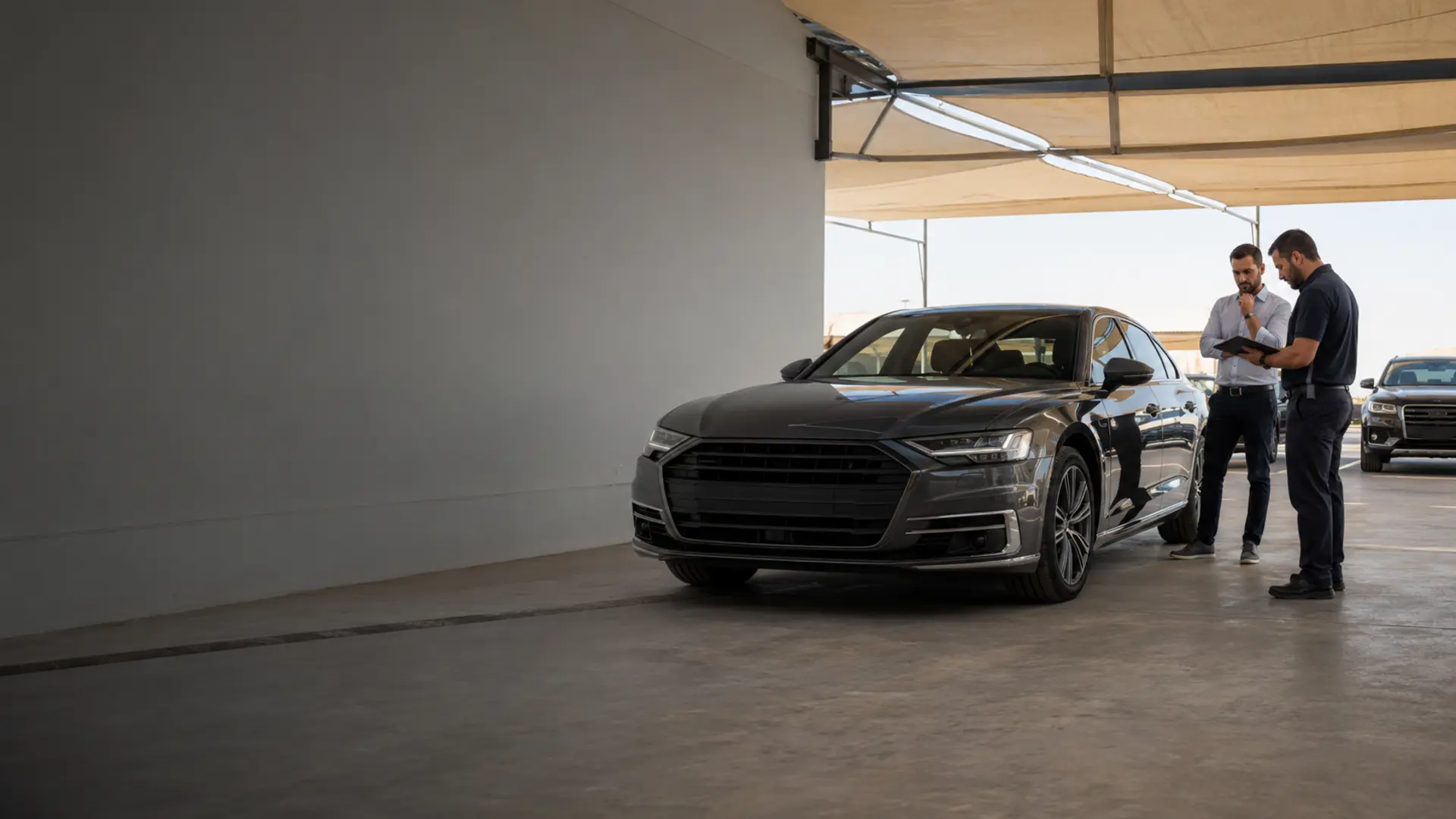 Used Audi pre-purchase inspection in Dubai